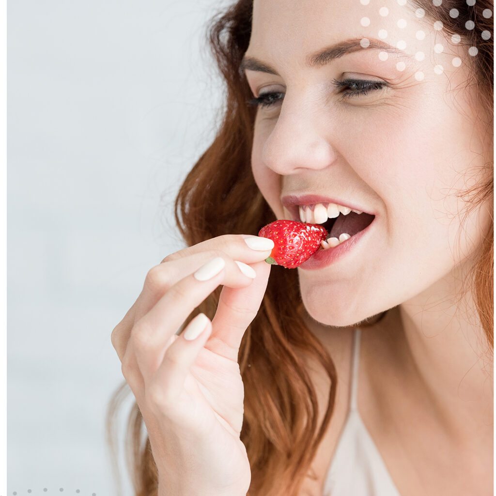 ¿Por qué las fresas son buenas para los dientes?