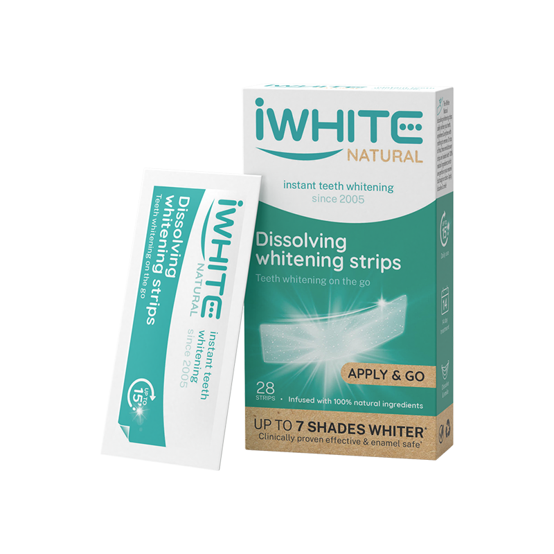 iWhite Natural, benzi de albire dizolvabile
