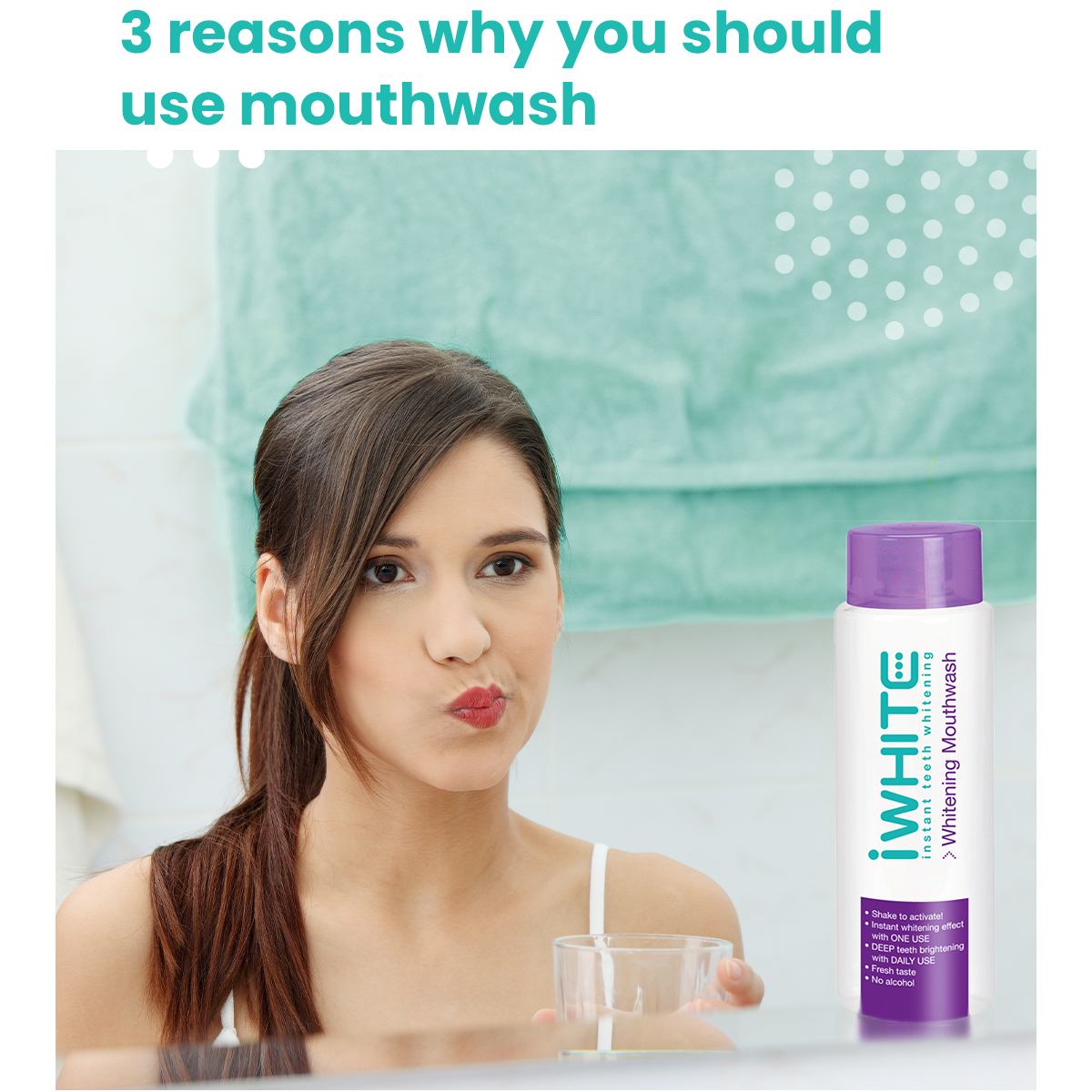 3 reasons why you should use mouthwash